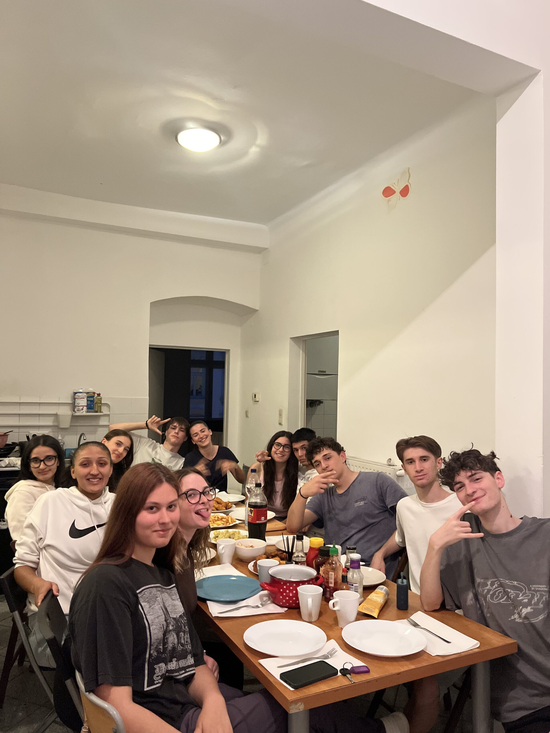 una cena insieme